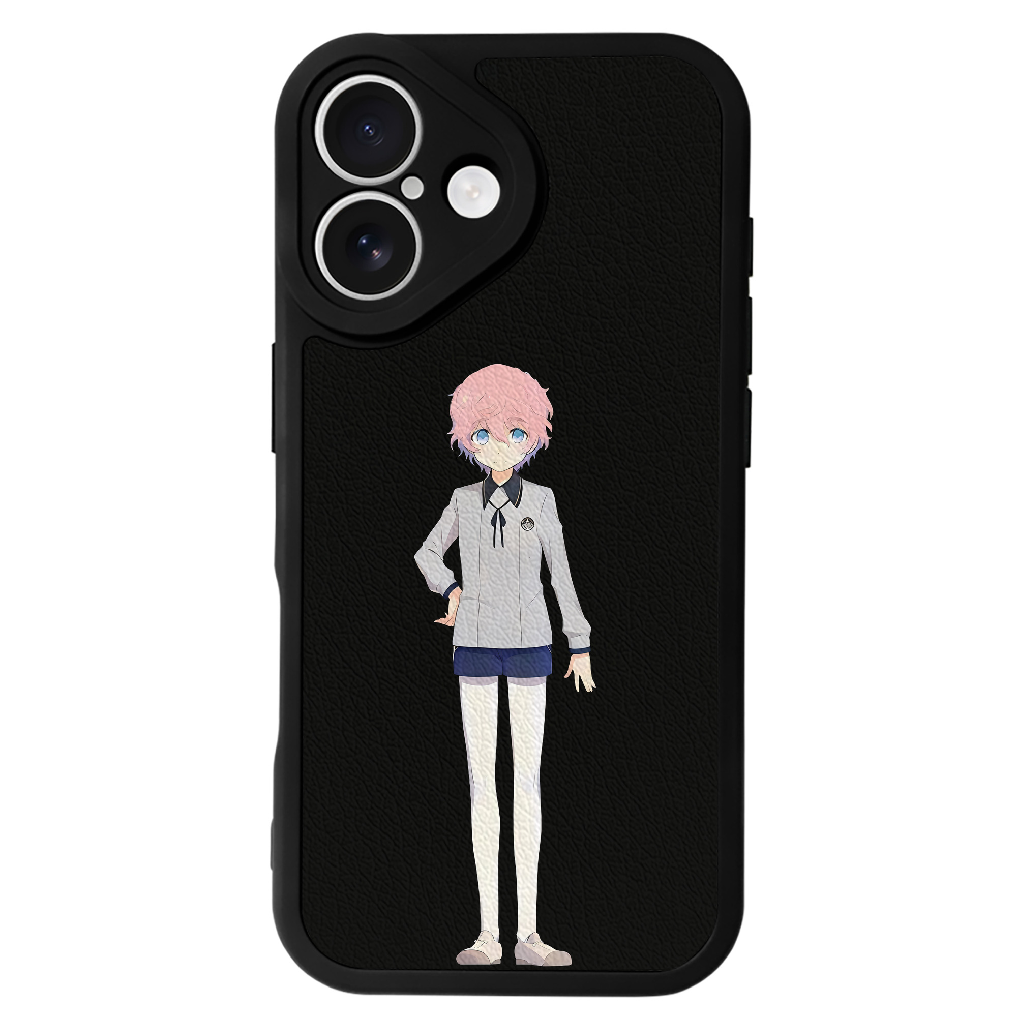 （画像用） 刀剣乱舞 Touken Ranbu 【iPhone 16シリーズ対応】シリコンスマホケース（レザー調） 材質：シリコン